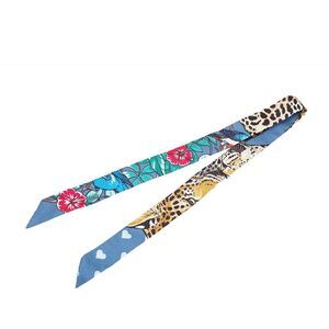 Pre Loved hermes Women Blue Scarves